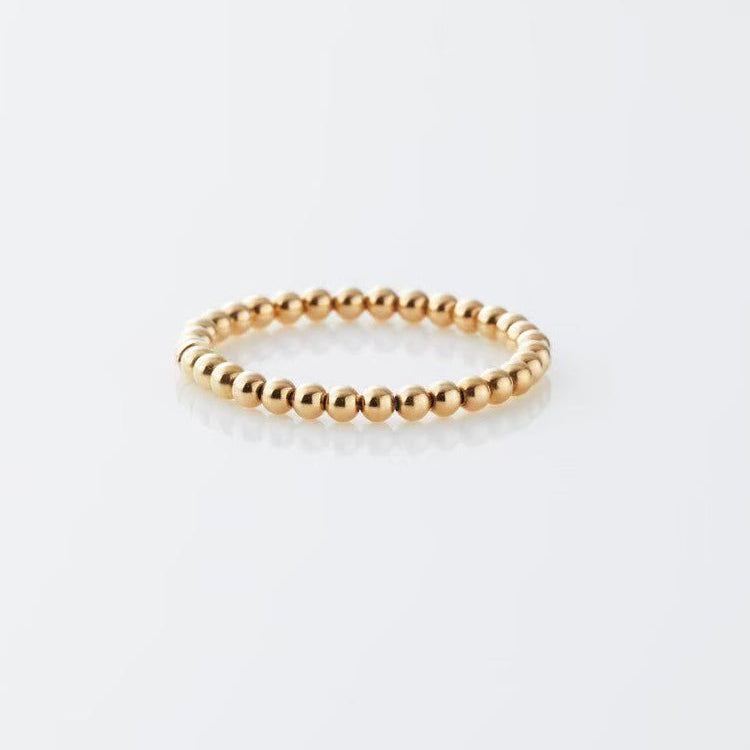 Gold Pearl Ring