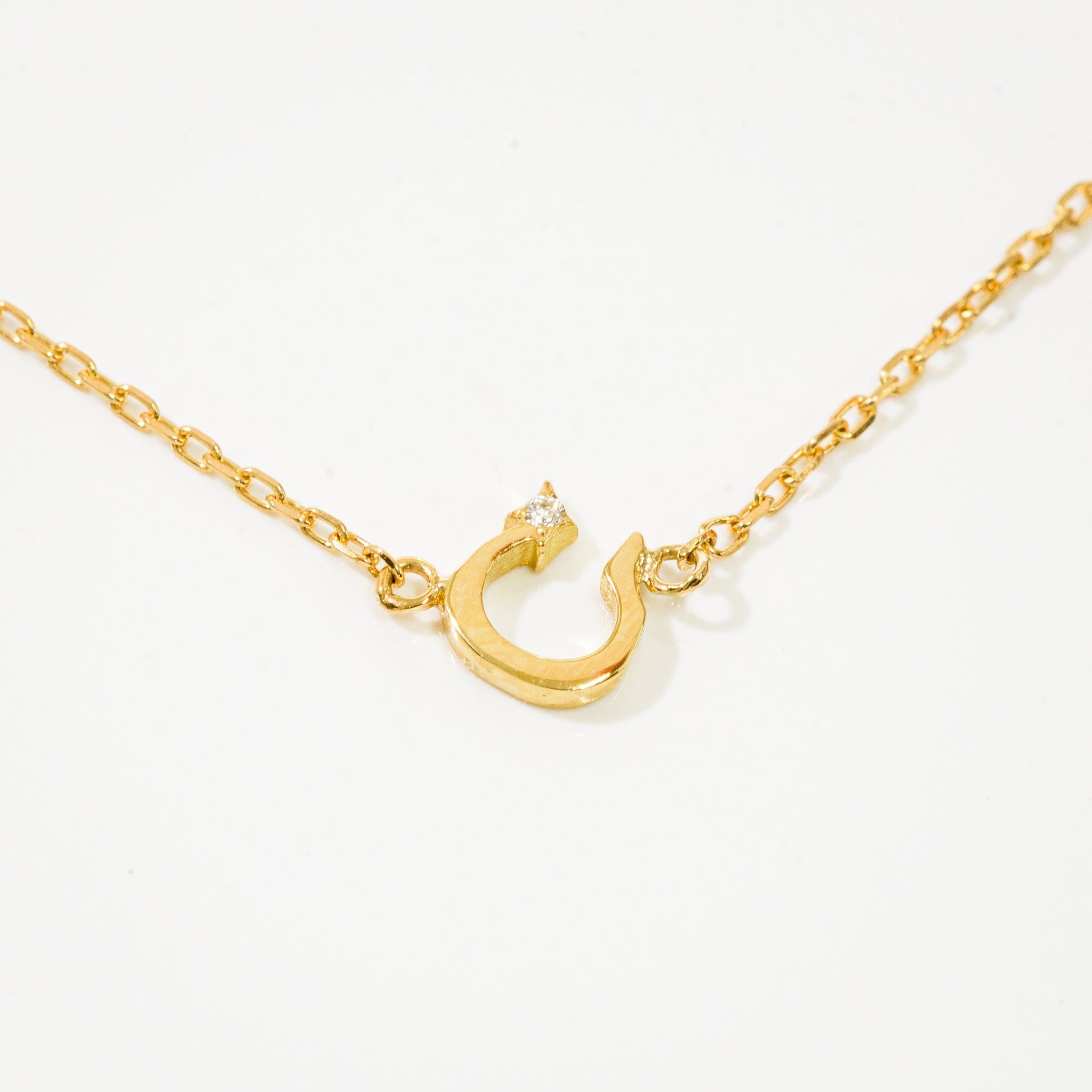 【N】Arabic Initial Necklace