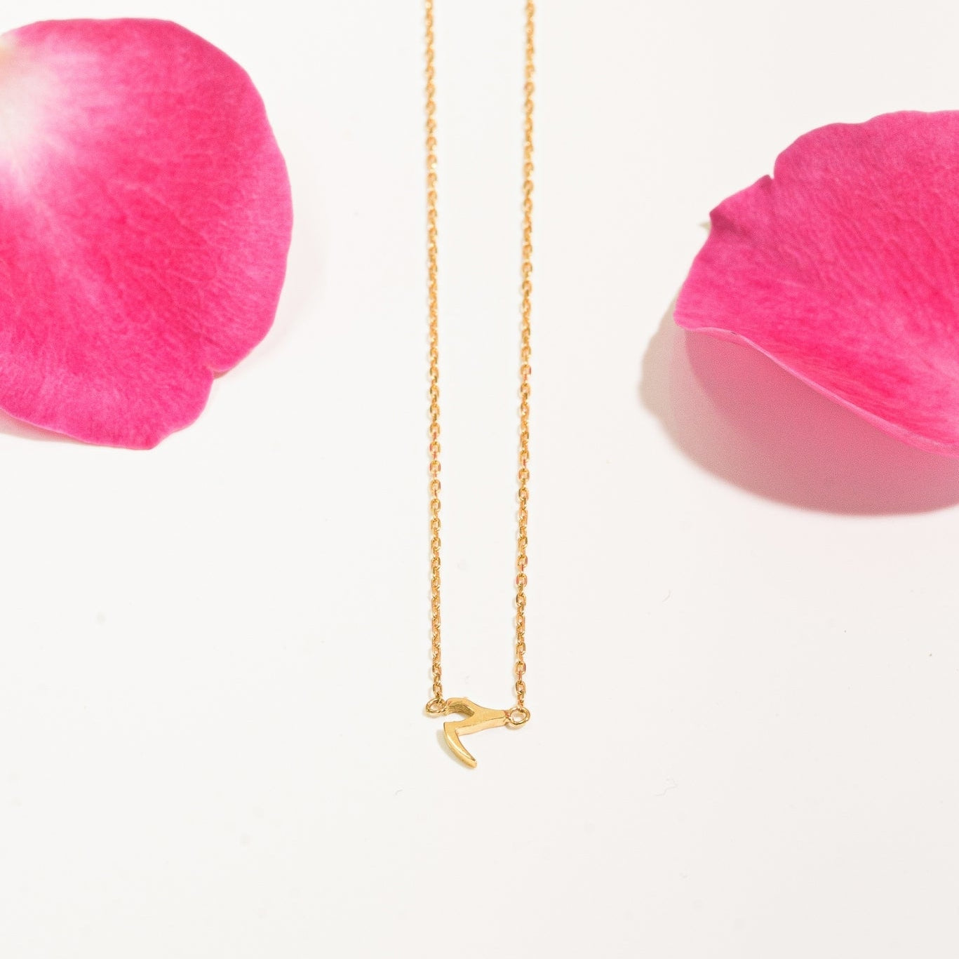 【M】Arabic Initial Necklace
