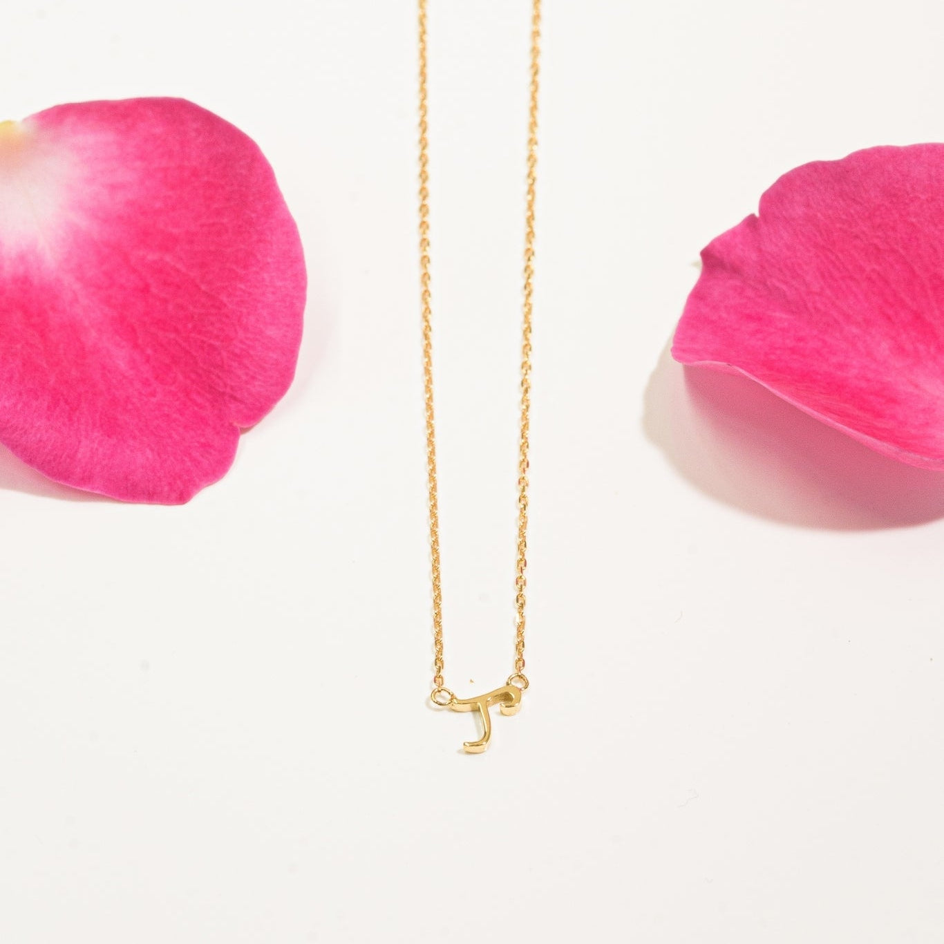 【A】Arabic Initial Necklace