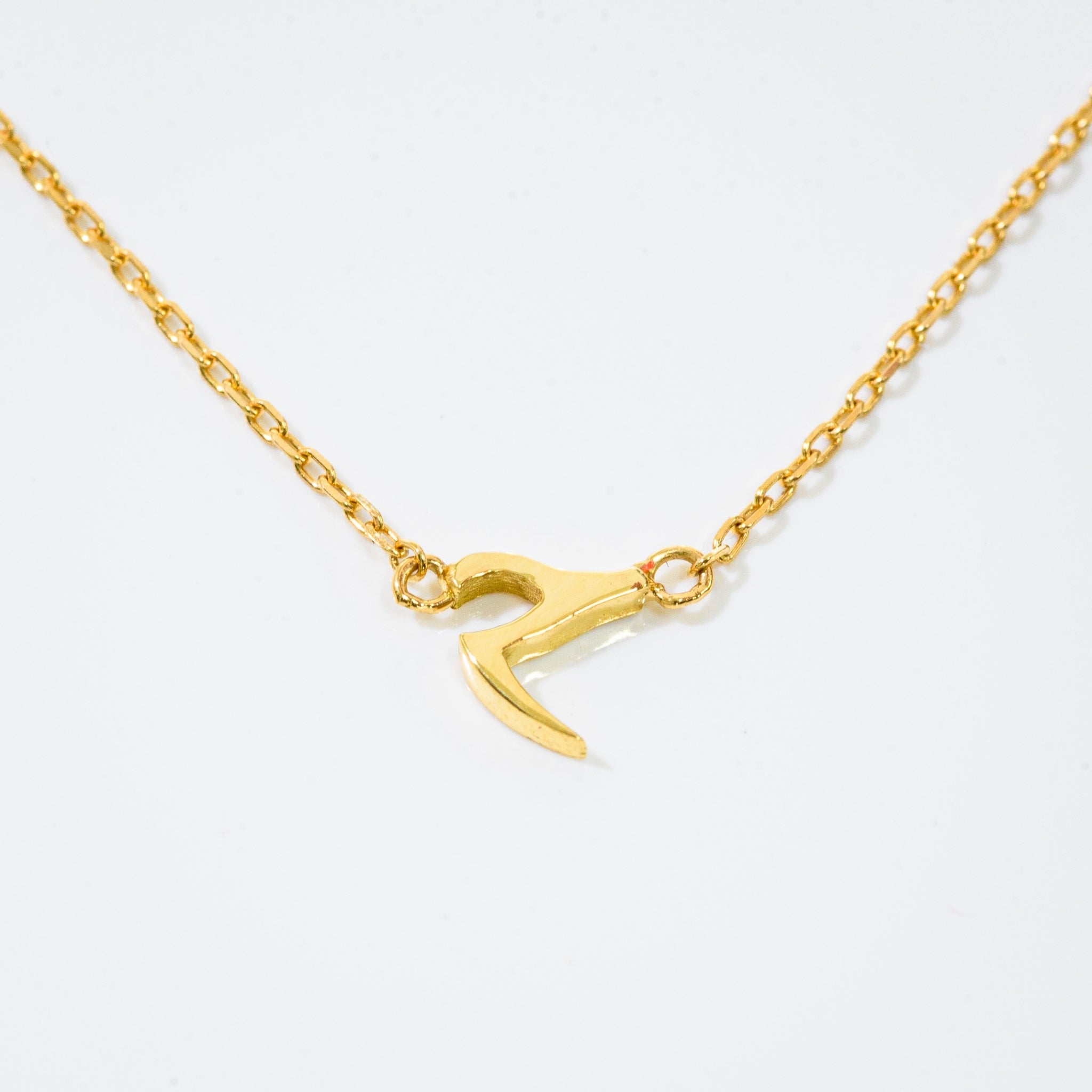 【M】Arabic Initial Necklace