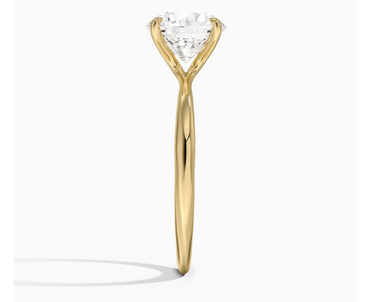 アルハブアルハブディ ラウンドカット ソリティアリング