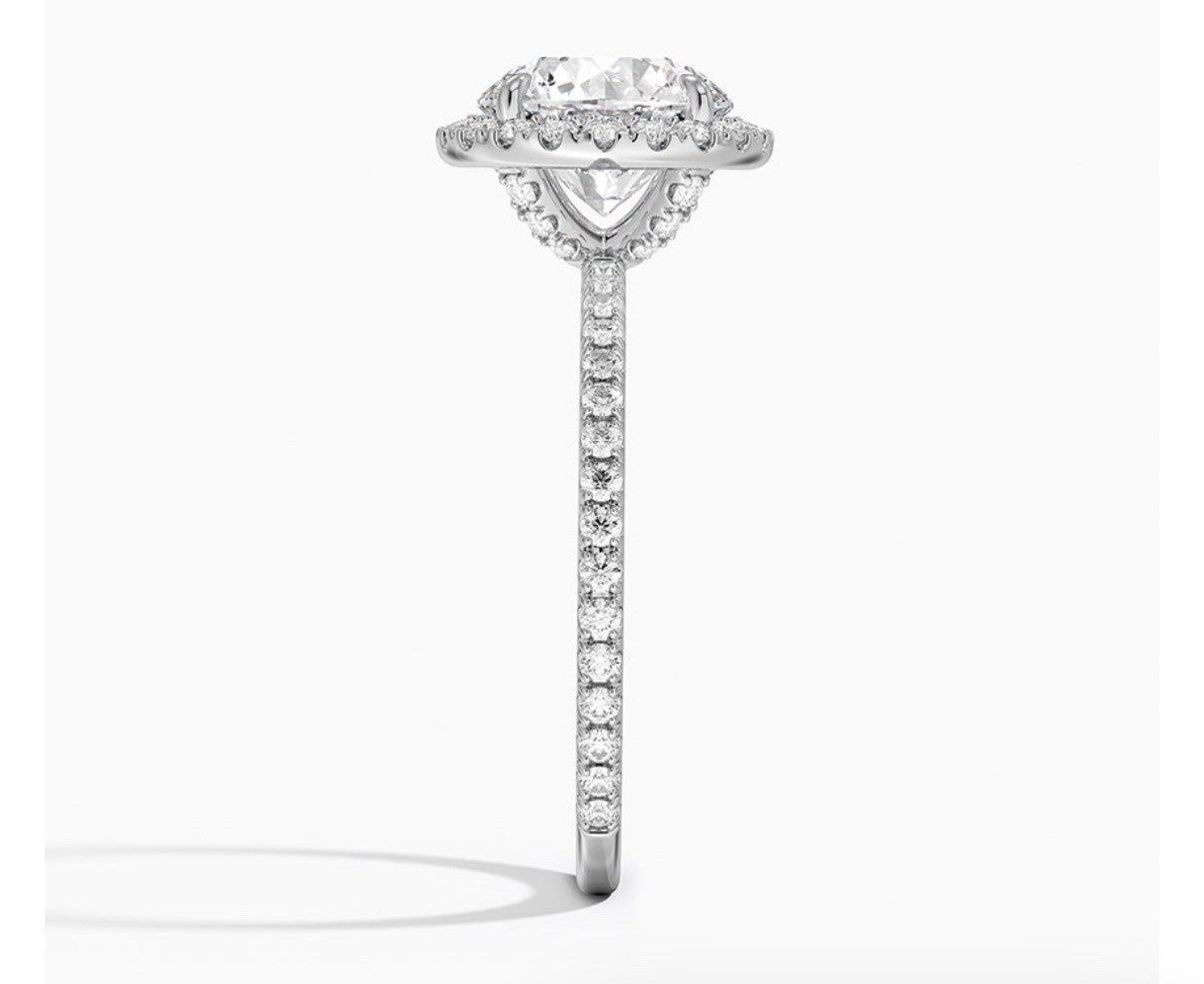 アルハブ アルハブディ ラウンドカット ヘイローリング