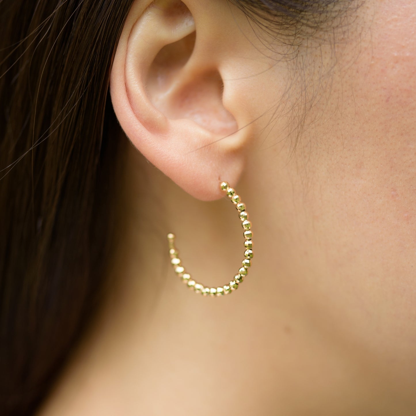 【Candy Collection】フープピアス (ラージ)