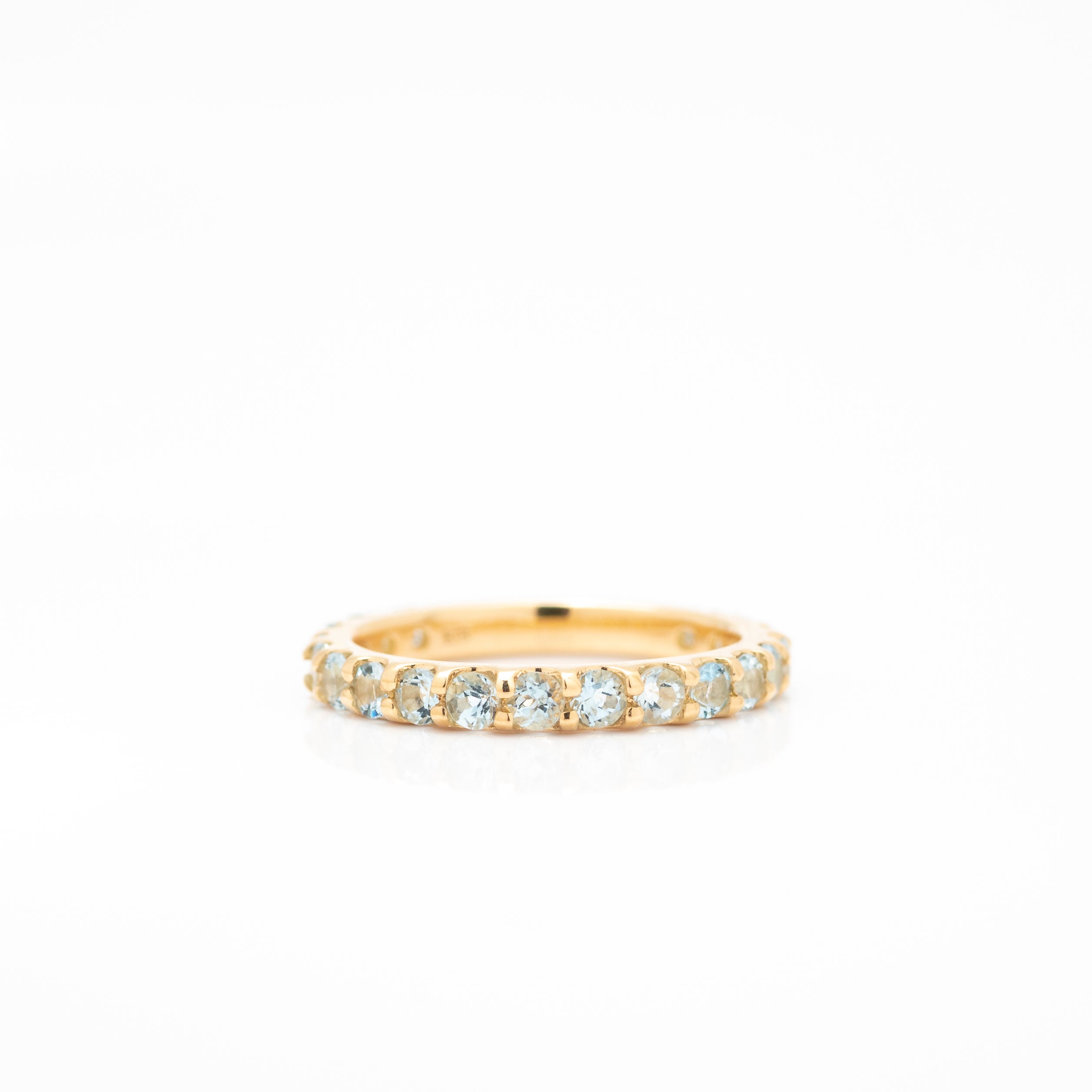 プレシャスエターナルリング【アクアマリン】