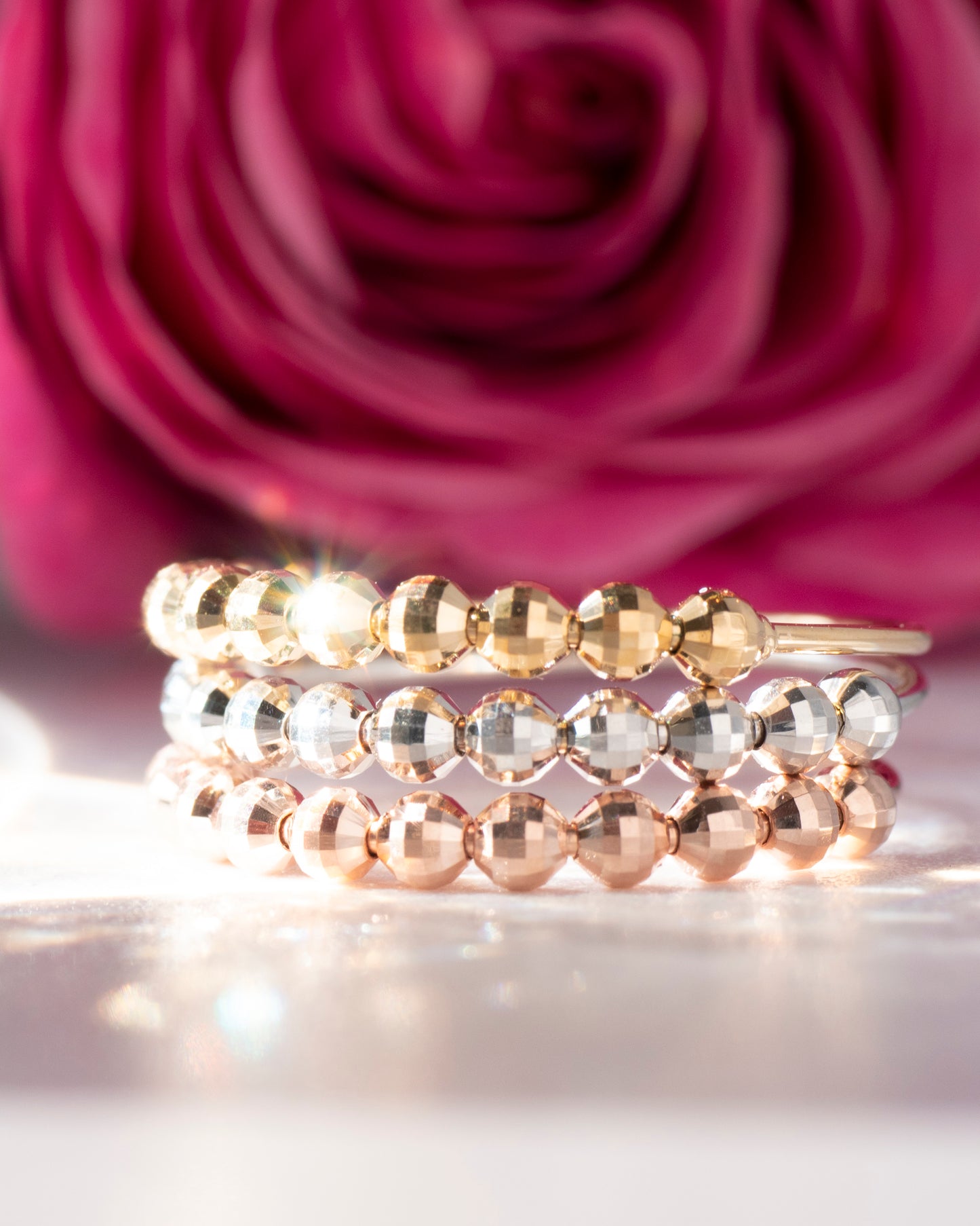 【Candy Collection】キャンディリングK18WG