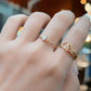 Heart Solitaire Diamond Ring