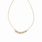 Pearl jewelry－Akoya Pearl Station Necklace