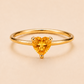 Heart Birthstone Ring　　【7月～12月】