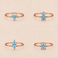 3月　Aquamarine  Ring