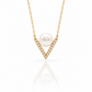 Pearl jewelry－Akoya V Pearl Necklace