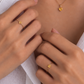 Princess Birthstone Ring　【7月~12月】