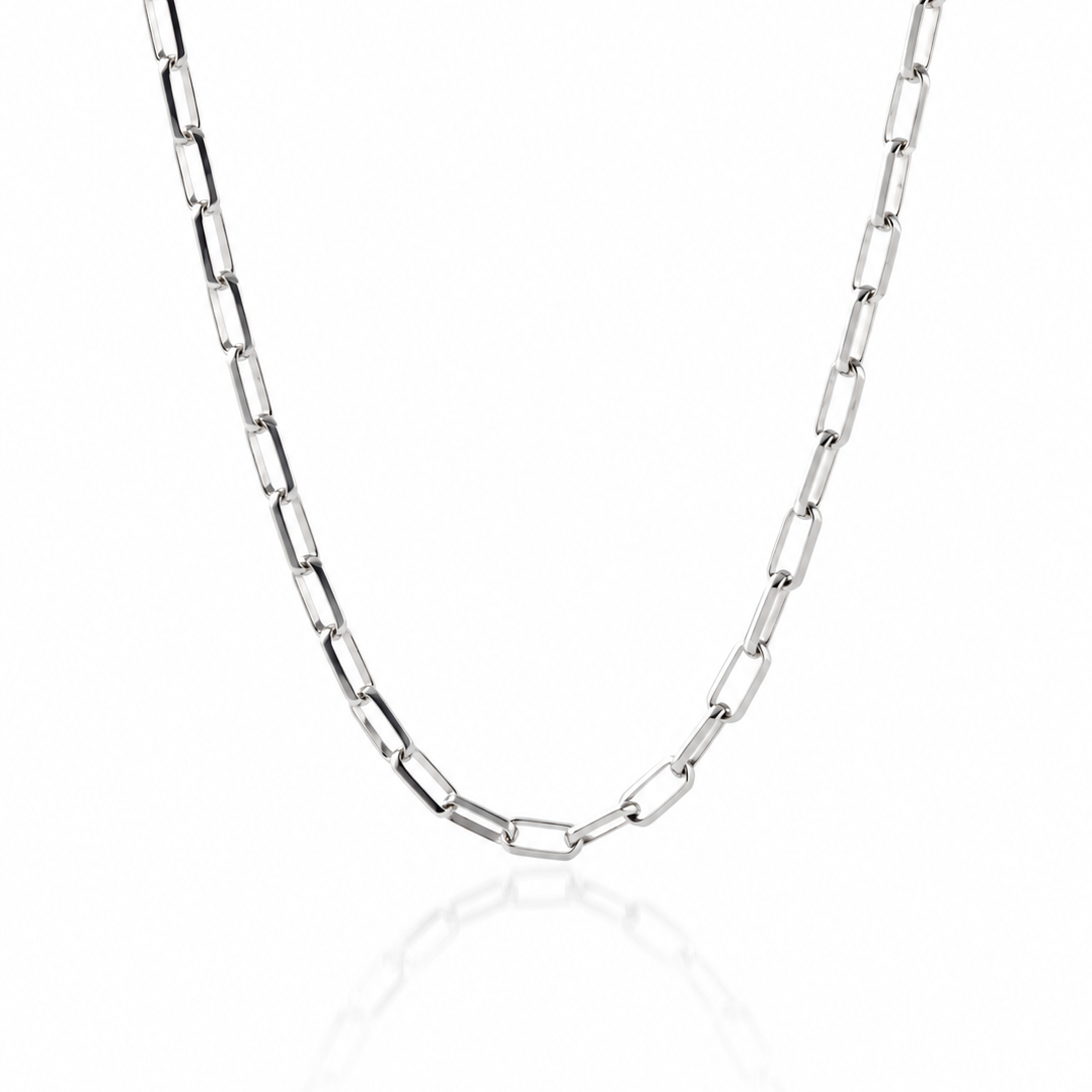 Timeless Piece－Crush Block Chain Necklace | small