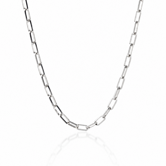 Timeless Piece－Crush Block Chain Necklace | small
