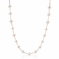 Pearl jewelry－Akoya Pearl Station Necklace