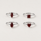 1月　Garnet stone Ring