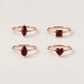 1月　Garnet stone Ring
