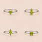 8月  Peridot Ring