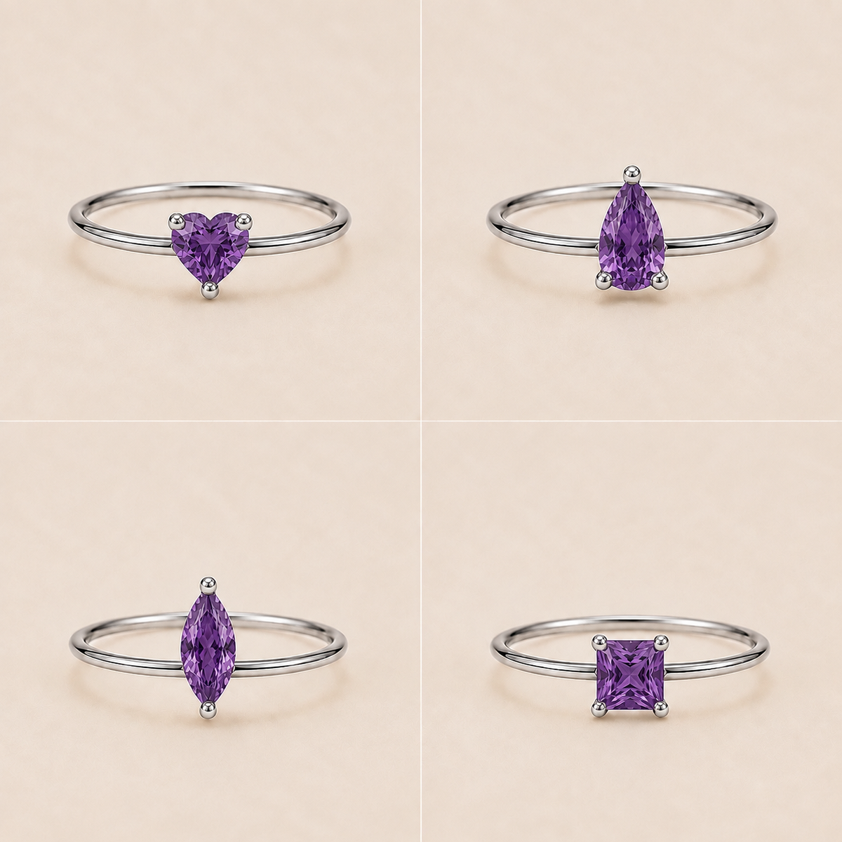 2月　Amethyst Ring