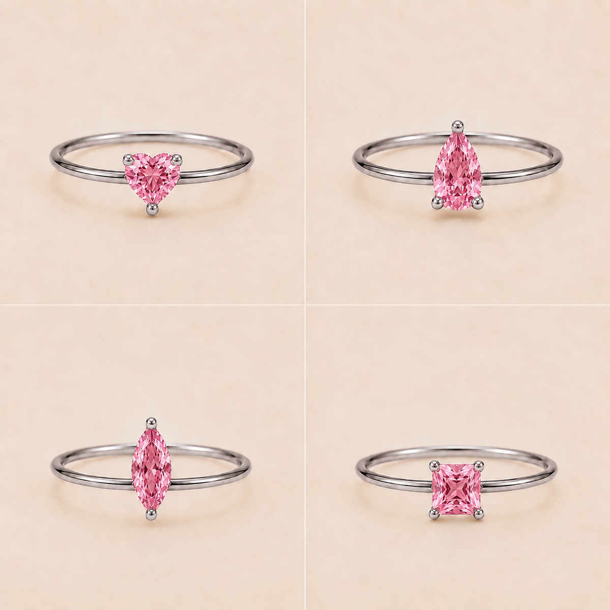 10月  Pink Tourmaline  Ring