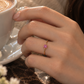 Princess Birthstone Ring　【7月~12月】