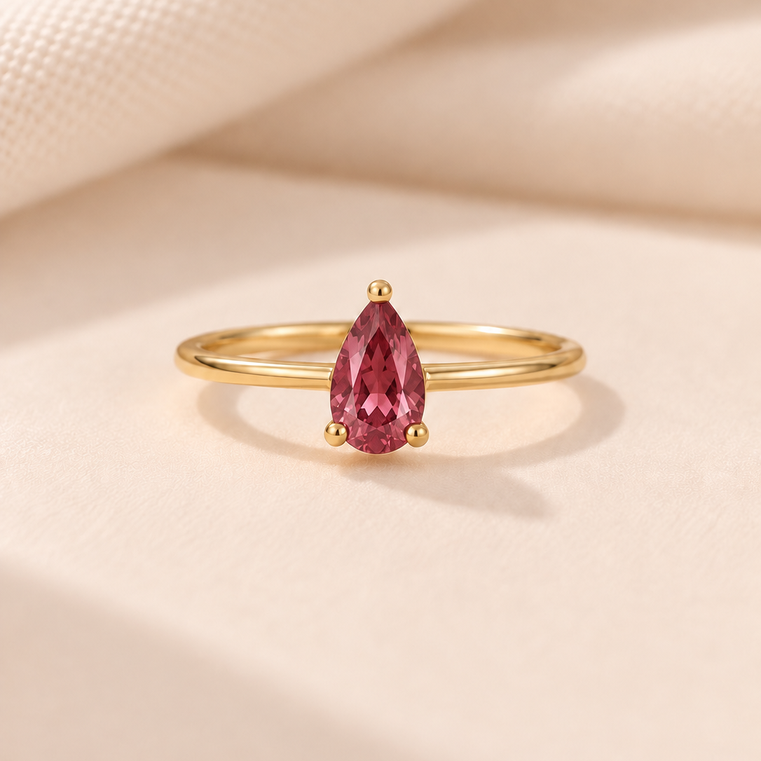 10月  Pink Tourmaline  Ring