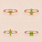 8月  Peridot Ring