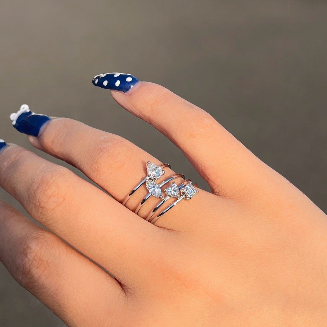 Marquise Solitaire Diamond Ring