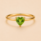 Heart Birthstone Ring　　【7月～12月】