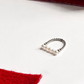 Signature Calligraphy 【 Hug 】 Necklace / Marquise Candy Earrings【 Small 】/ Neo Pearl Ring