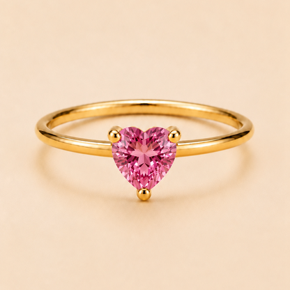 10月  Pink Tourmaline  Ring