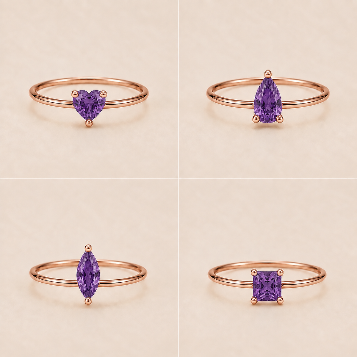 2月　Amethyst Ring