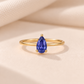 Pear Birthstone Ring　【7月~12月】
