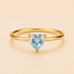 Heart Birthstone Ring　　【1月～6月】