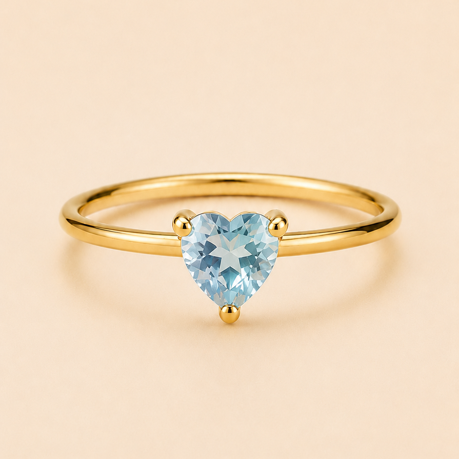 3月　Aquamarine  Ring