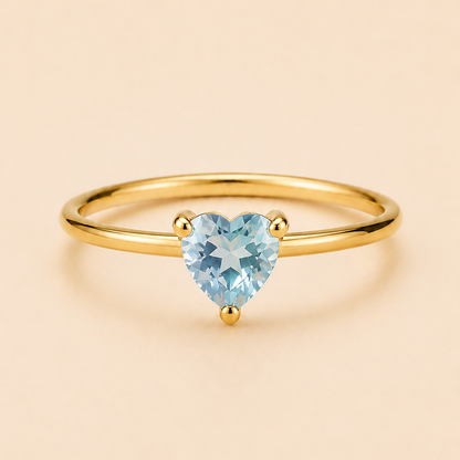 3月　Aquamarine  Ring