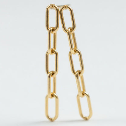 Crush Block Chain Earrings