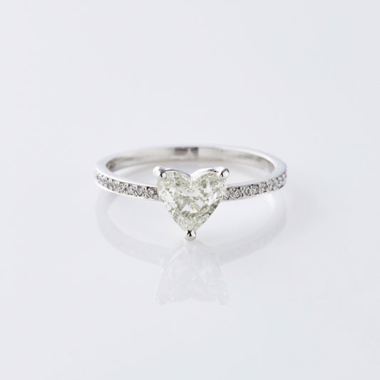 Heart Shape Diamond Ring