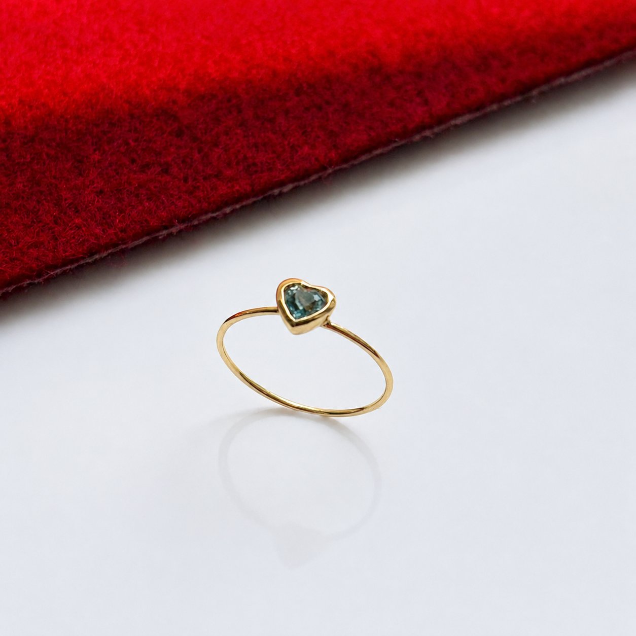Twin Heart Ring