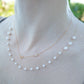 Akoya Pearl Station Necklace