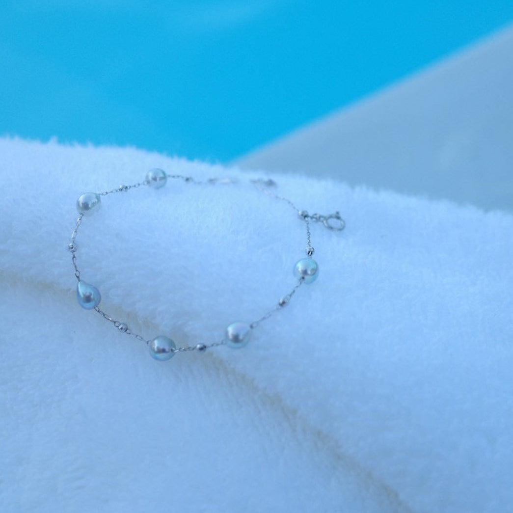 Baroque Akoya Pearl Bracelet