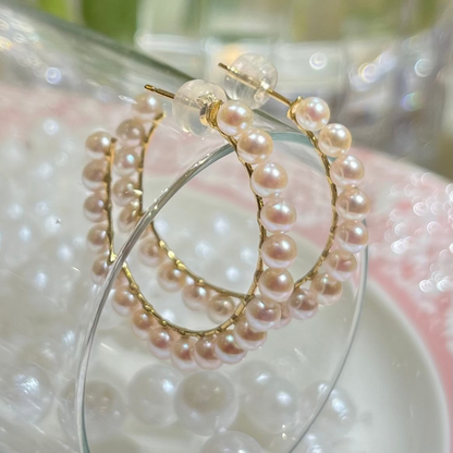 KC2 Pearl Earrings