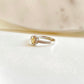 Oval Shape Yellow Diamond Ring
