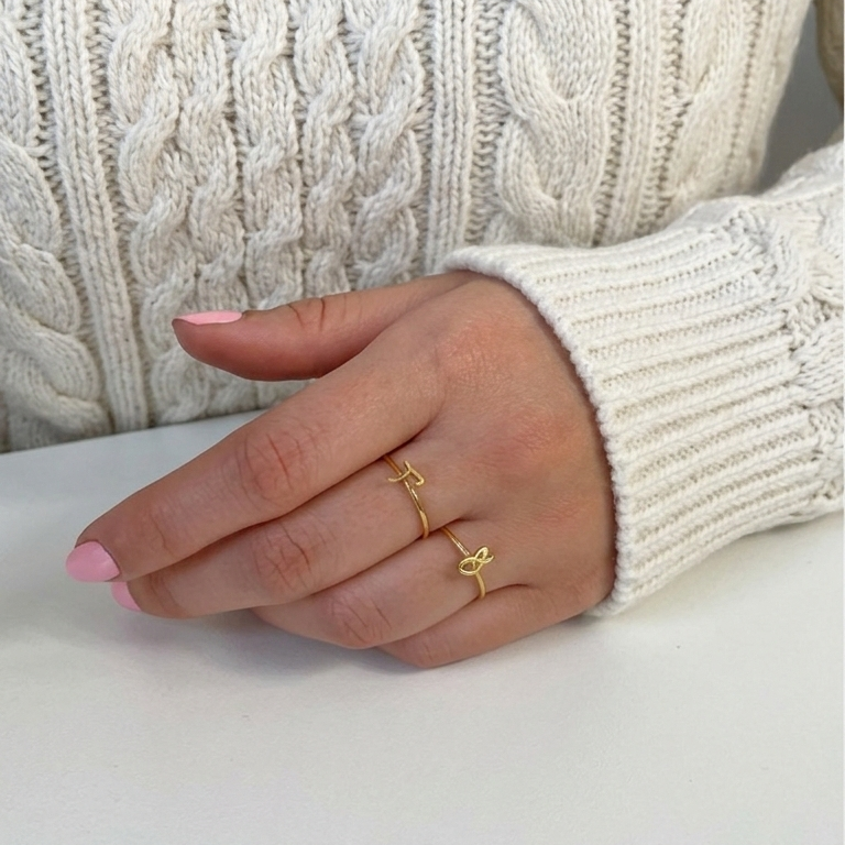 Petit Arabic ring 〔K〕