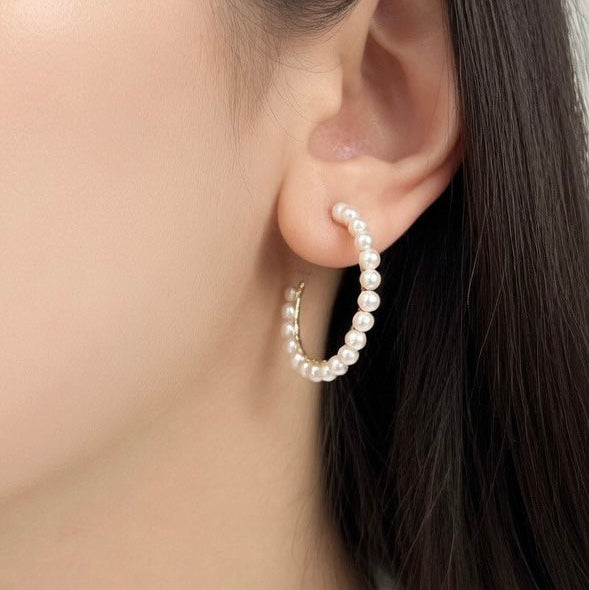 KC2 Pearl Earrings