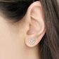 Diamond Heart Earrings