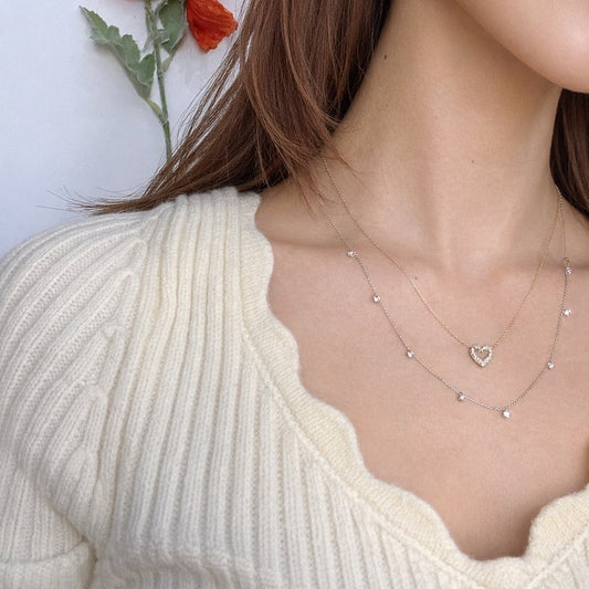 DIAMOND FLAKE NECKLACE