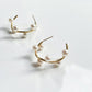 AKOYA PEARL WAVE HOOP