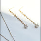 Al Shurita Necklace / Akoya Pearl Diamond Elegance Earrings