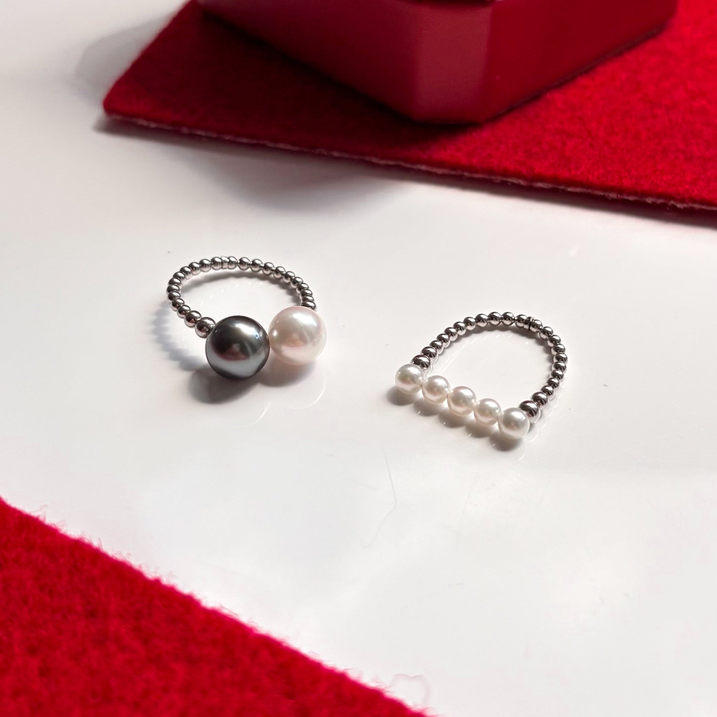Double Pearl Neo Ring